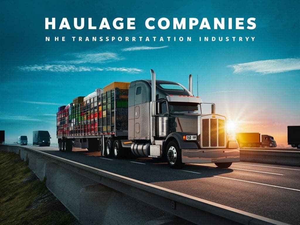 Haulage Companies: The Backbone of Transportation