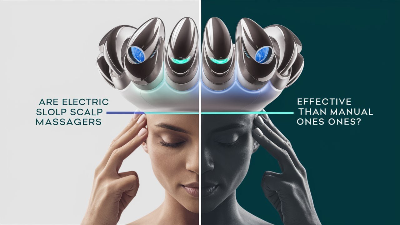 Are Electric Scalp Massagers More Effective than Manual Ones?