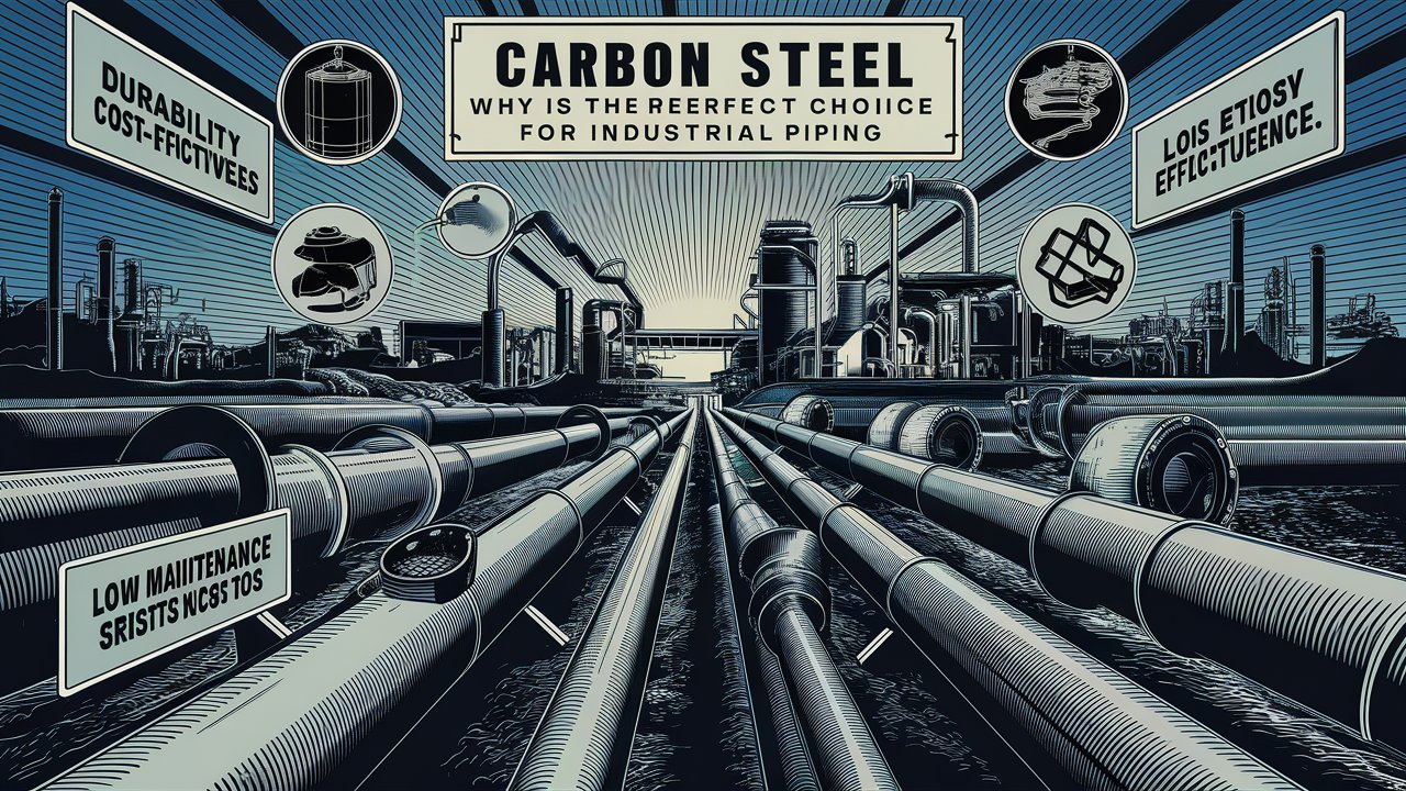 Why Carbon Steel is Ideal for Industrial Piping