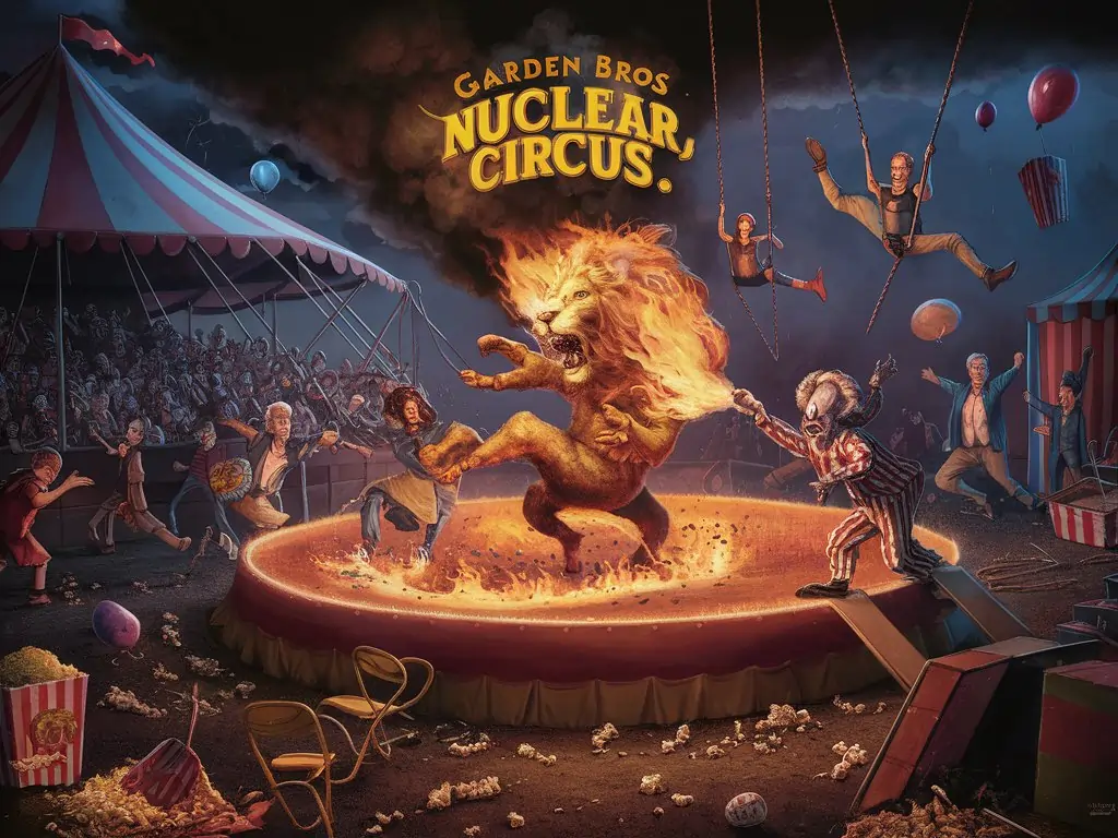 garden bros nuclear circus accident