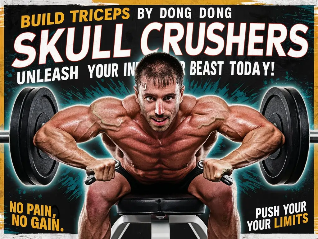 Build Insane Triceps by Doing Skull Crushers – Laz – Tymoff