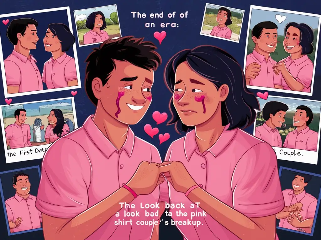 pink shirt couple breakup why