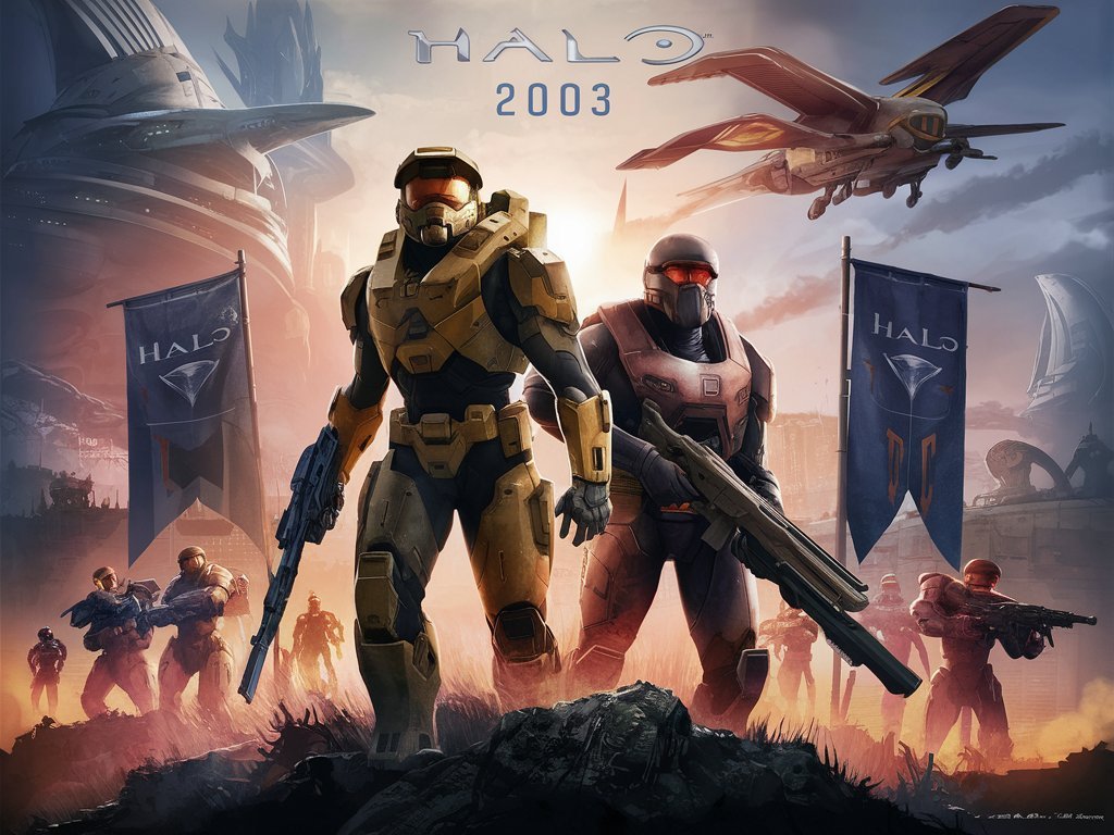Icons and Banners from Halo (2003)