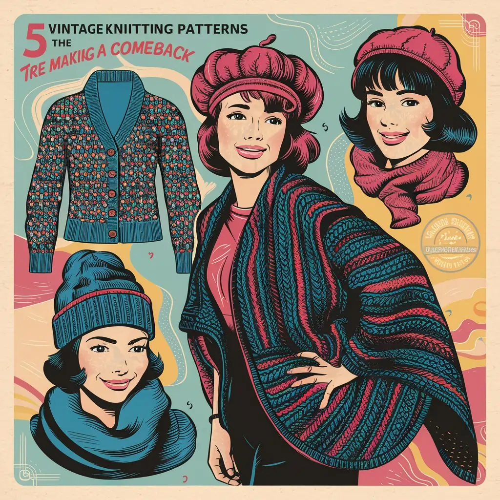 5 Vintage Knitting Patterns Making A Comeback
